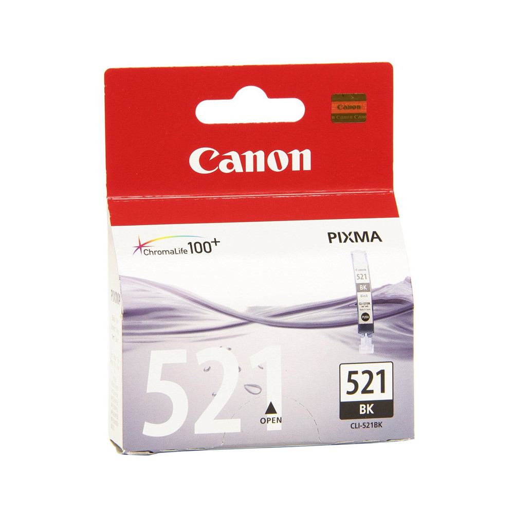 CANON CLI-521 BLACK (2933B001) - CARTUCCIA ORIGINALE