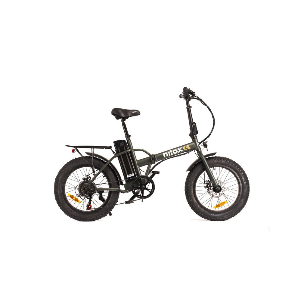 NILOX X8 PLUS - BICICLETTA ELETTRICA PIEGHEVOLE - MOTORE 250W - RUOTE FAT 20 - DISPLAY LCD - BATTERIA 13AH - AUTONOMIA 70KM