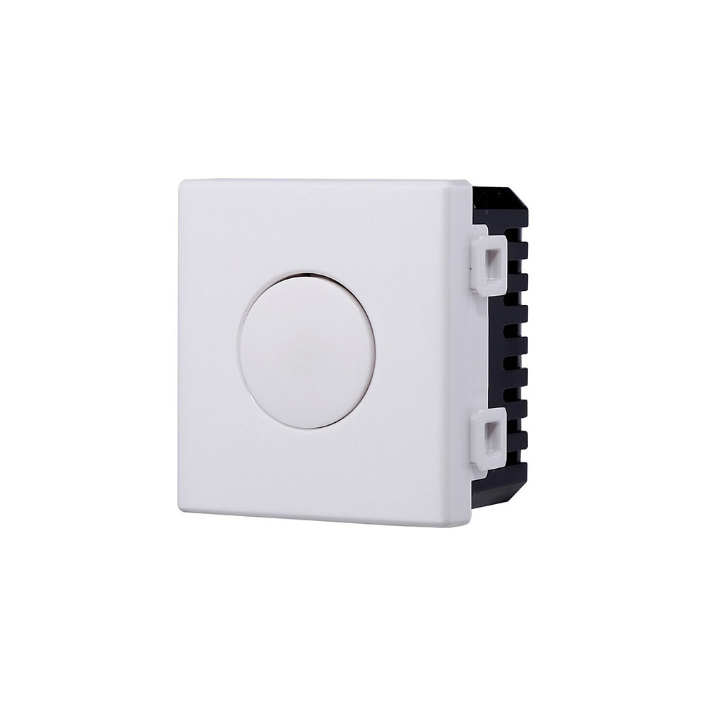 ETTROIT INTERRUTTORE TOUCH 2 POSTI 16A - SERIE SOLAR - BIANCO (MT1401) Compatibile BTicino Matix