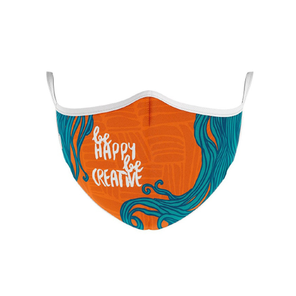 MASCHERINA ULTRA STYLE IN TNT DOPPIO STRATO - HAPPY CREATIVE