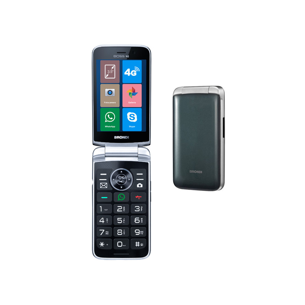 BRONDI BOSS 4G (VERDE) - TELEFONO CELLULARE SENIOR