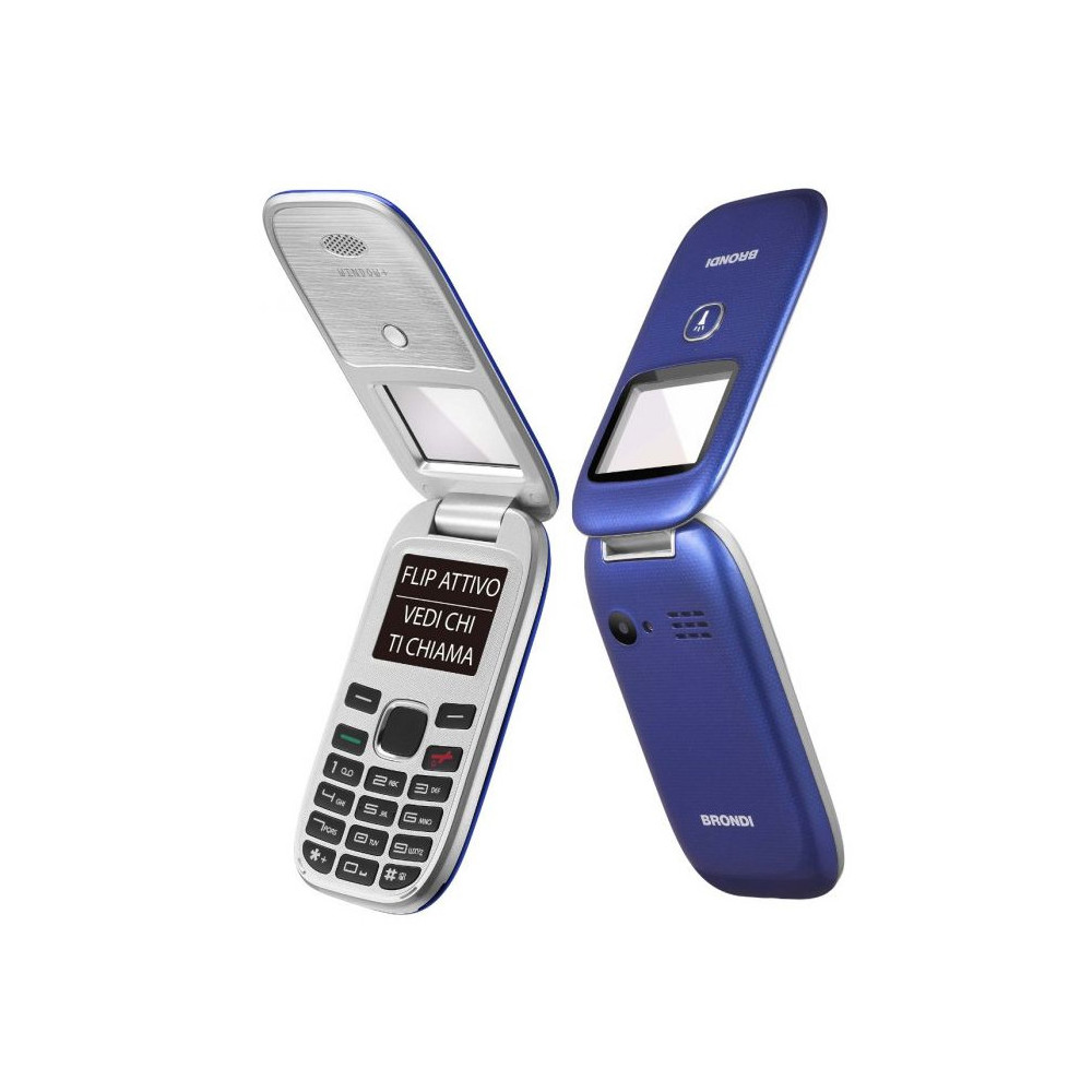 BRONDI WINDOW+ (BLU) - TELEFONO CELLULARE SENIOR