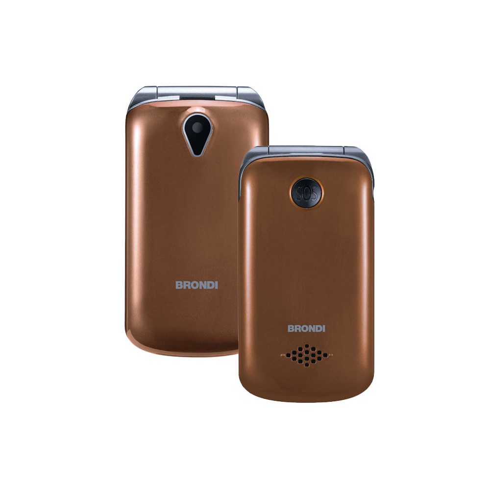BRONDI AMICO MIO 4G (BRONZO) - TELEFONO CELLULARE SENIOR