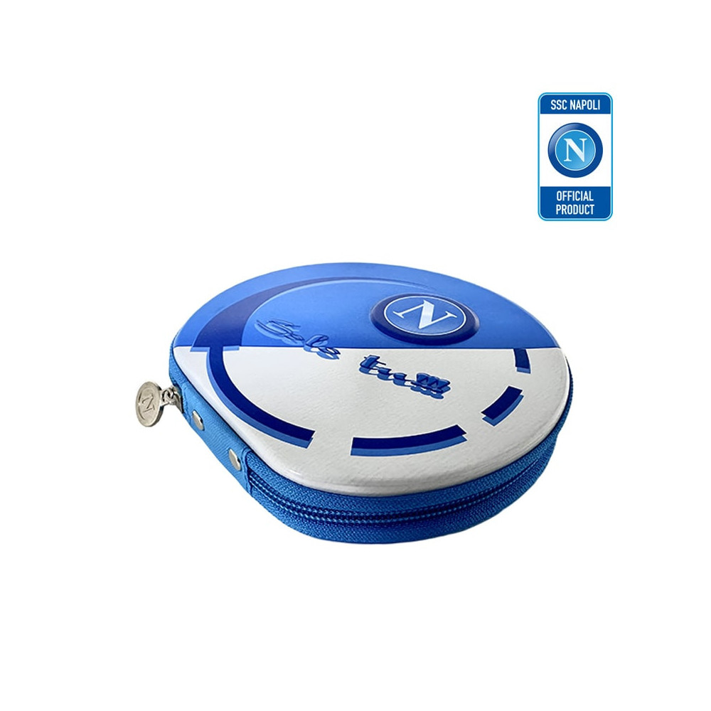 NAPOLI PC-01-NP - PORTA CD/DVD IN LATTA CON ZIP