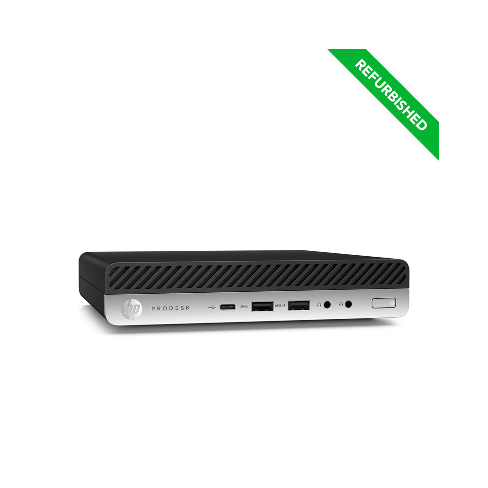 HP 600 / 800 G3 ULTRA (REFURBISHED RINOVO GRADO A) - PC DESKTOP MINI - CPU INTEL i5 GEN.6 - RAM 8GB - SSD 240GB - NO DVD - W10 P