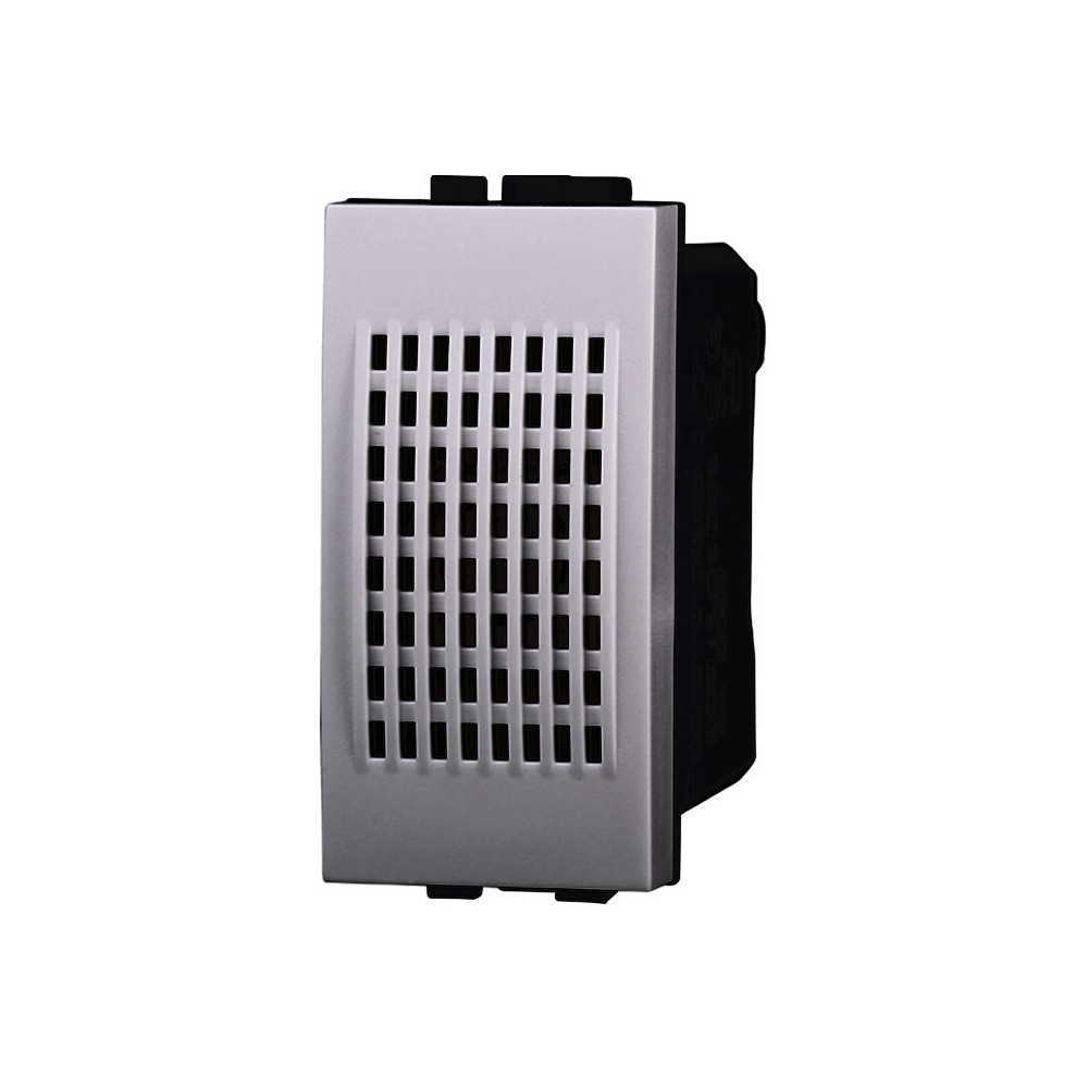 ETTROIT RONZATORE 6A 220V - SERIE SPACE - GRIGIO (LG1501) Compatibile BTicino Living