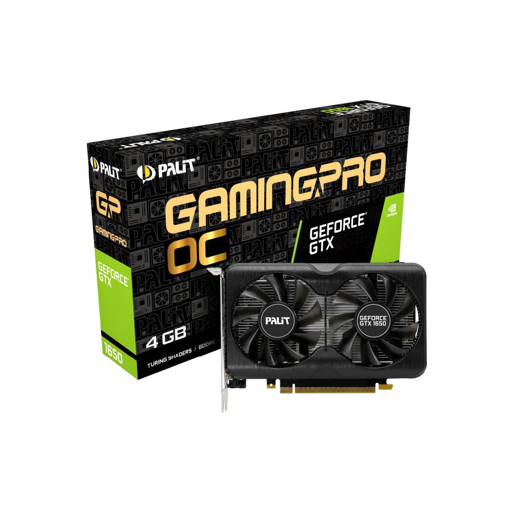 SCHEDA VIDEO PALIT GTX1650 GAMING PRO OC 4GB DDR6