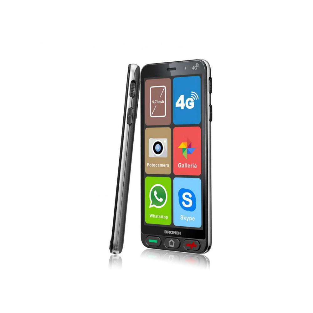 BRONDI AMICO SMARTPHONE S (NERO) - SENIOR SMARTPHONE
