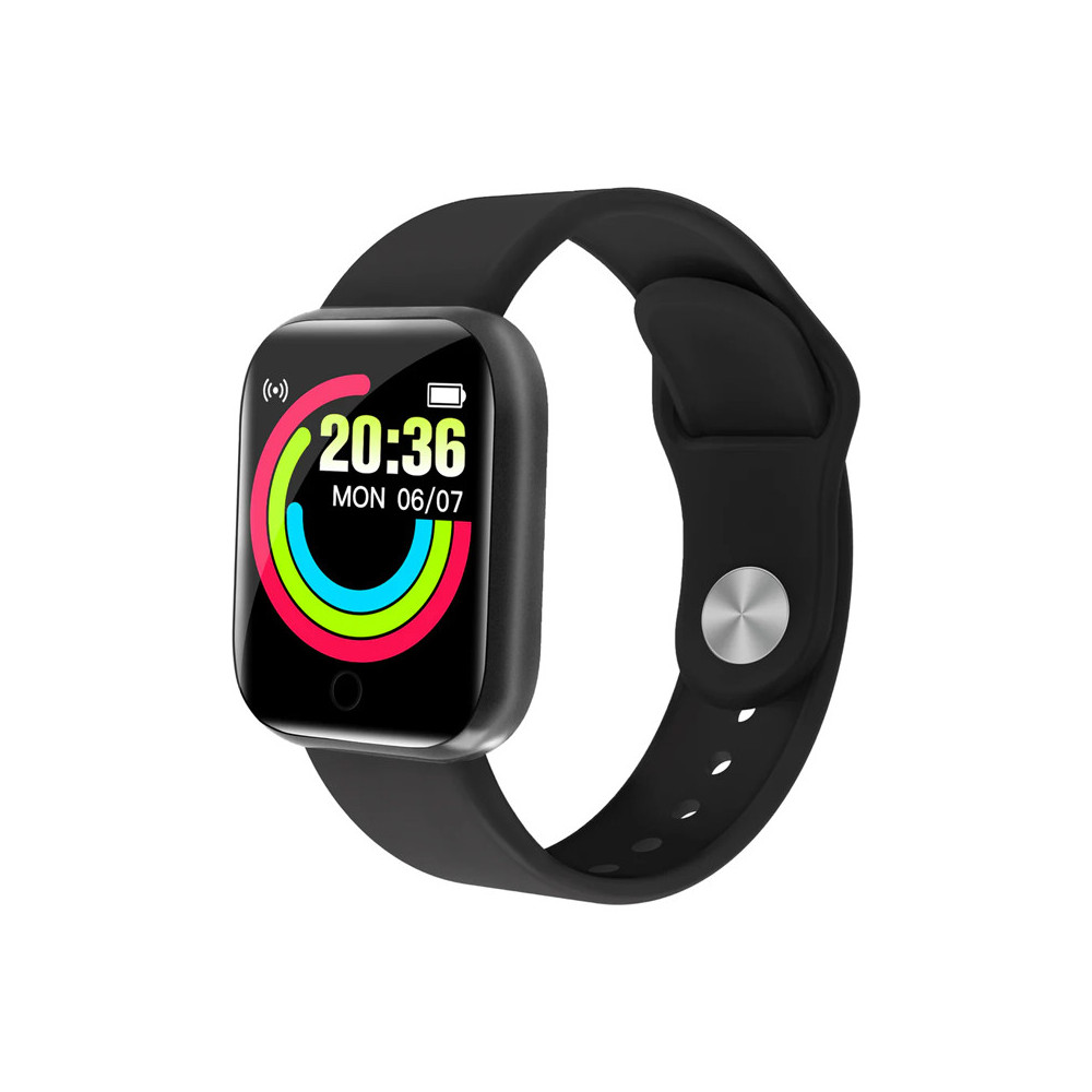 SMART FITNESS WATCH AKAI KFIT110 BLACK - LCD 13 PEDOMETRO CARDIO MON. SONNO