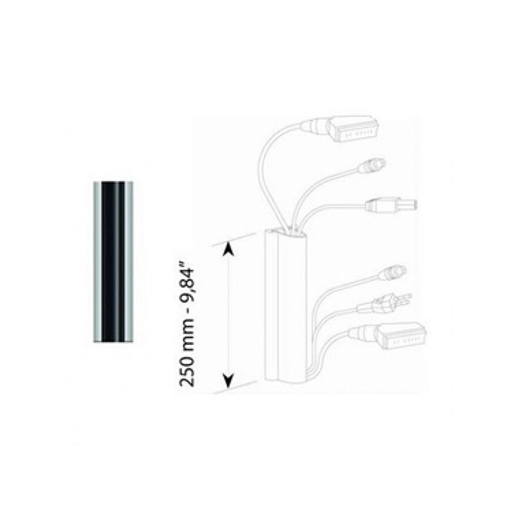 COPRICAVO BRAVO IN ALLUMINIO 25CM