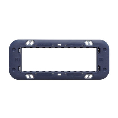 ETTROIT SUPPORTO 6 MODULI - SERIE MOON (AN0206) Compatibile ABB Axolute