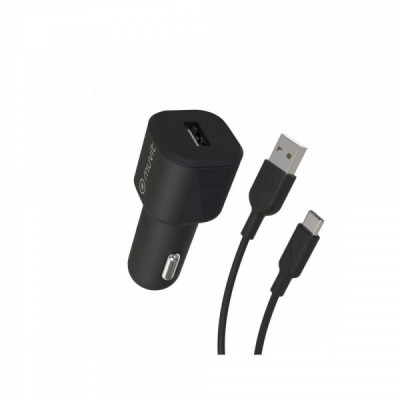 Caricabatterie per auto elettrica Muvit 1,2 m Nero