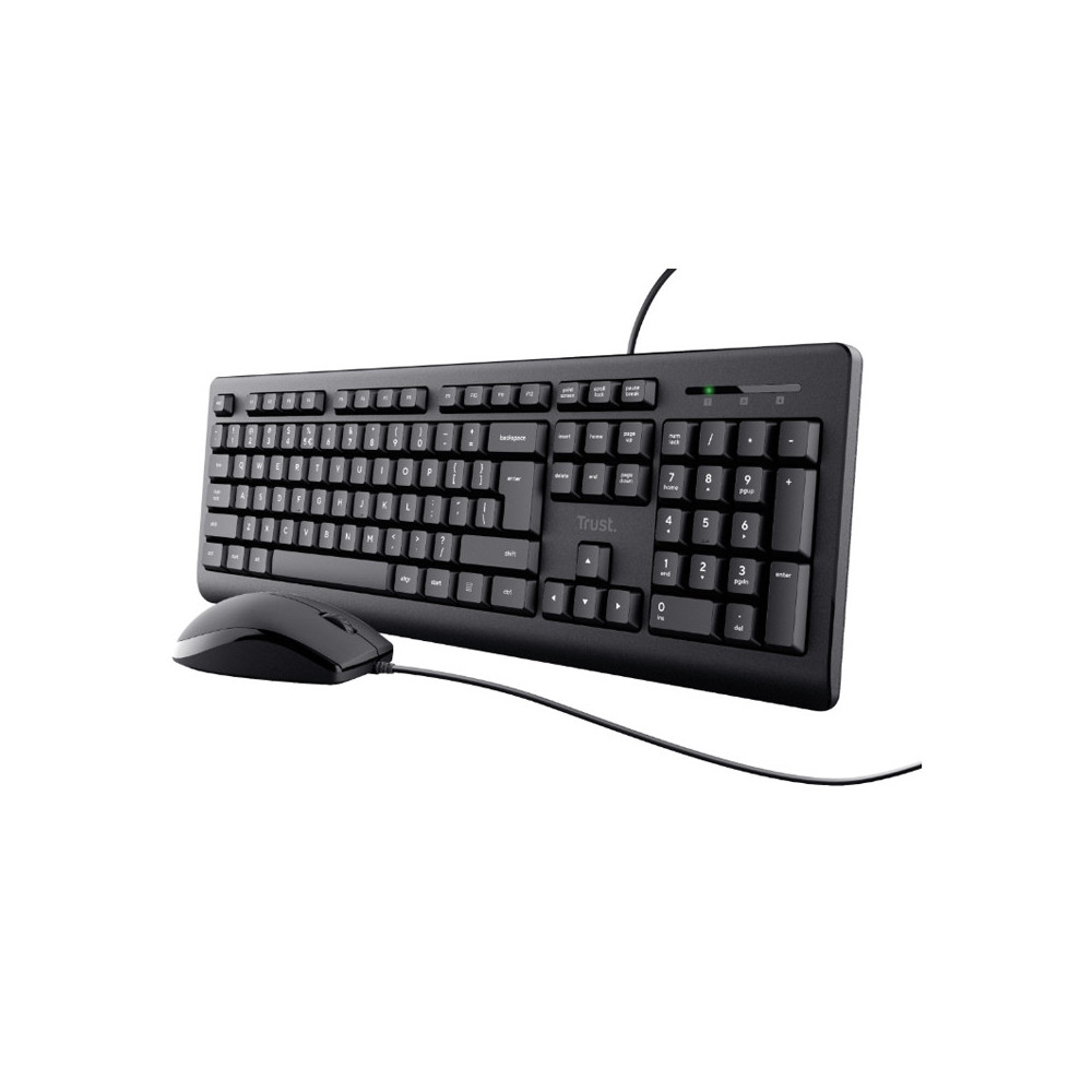 TRUST TKM-250 (23976) - KIT WIRED TASTIERA + MOUSE