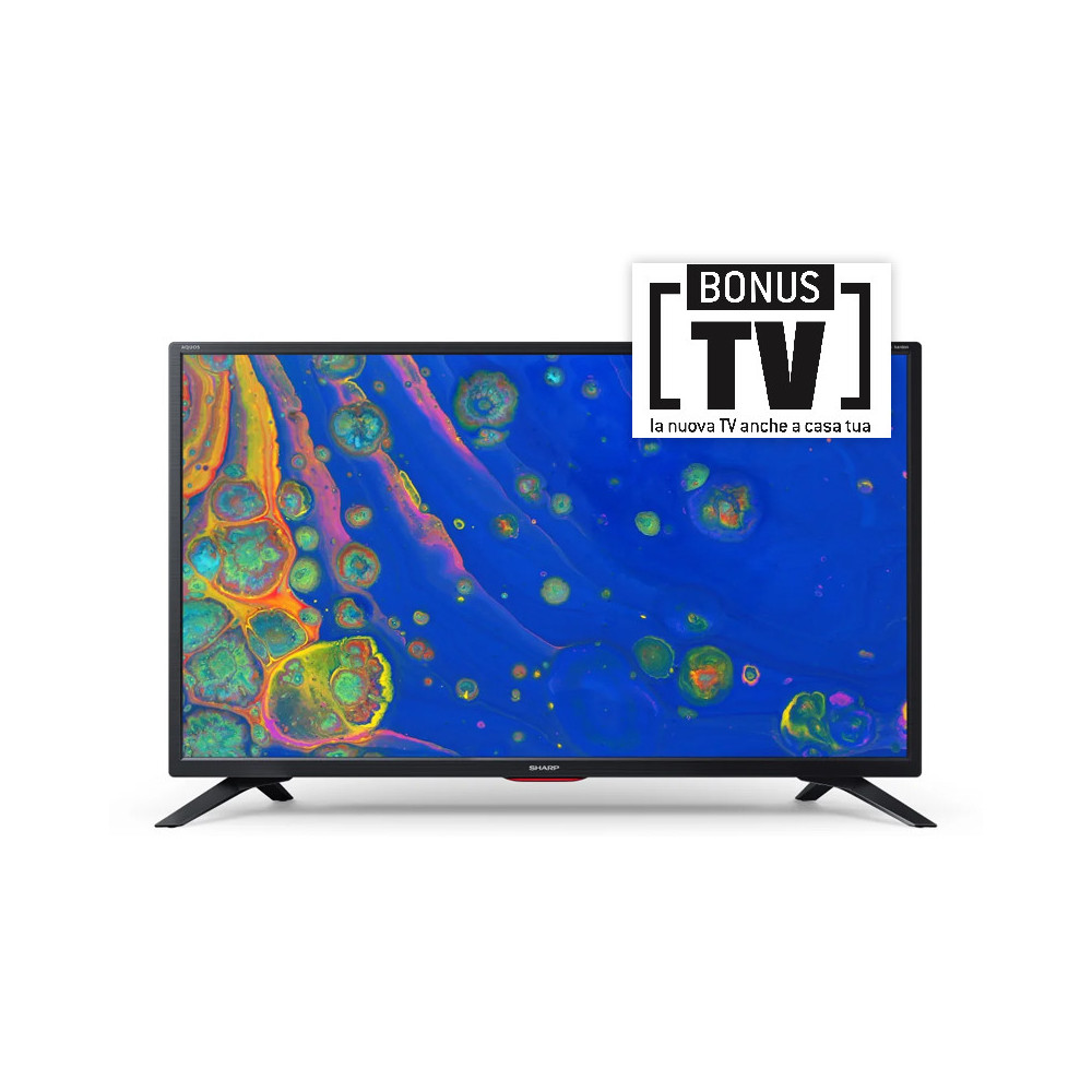 SHARP 32BC5E - 32 SMART TV LED HD - AUDIO HARMAN KARDON - BLACK - IT