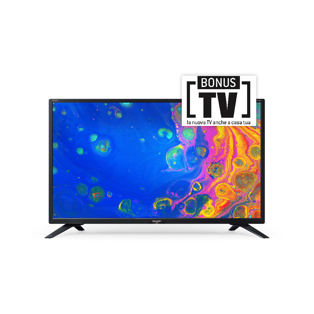 SHARP 32BC4E - 32 SMART TV LED HD - AUDIO HARMAN KARDON - BLACK - IT