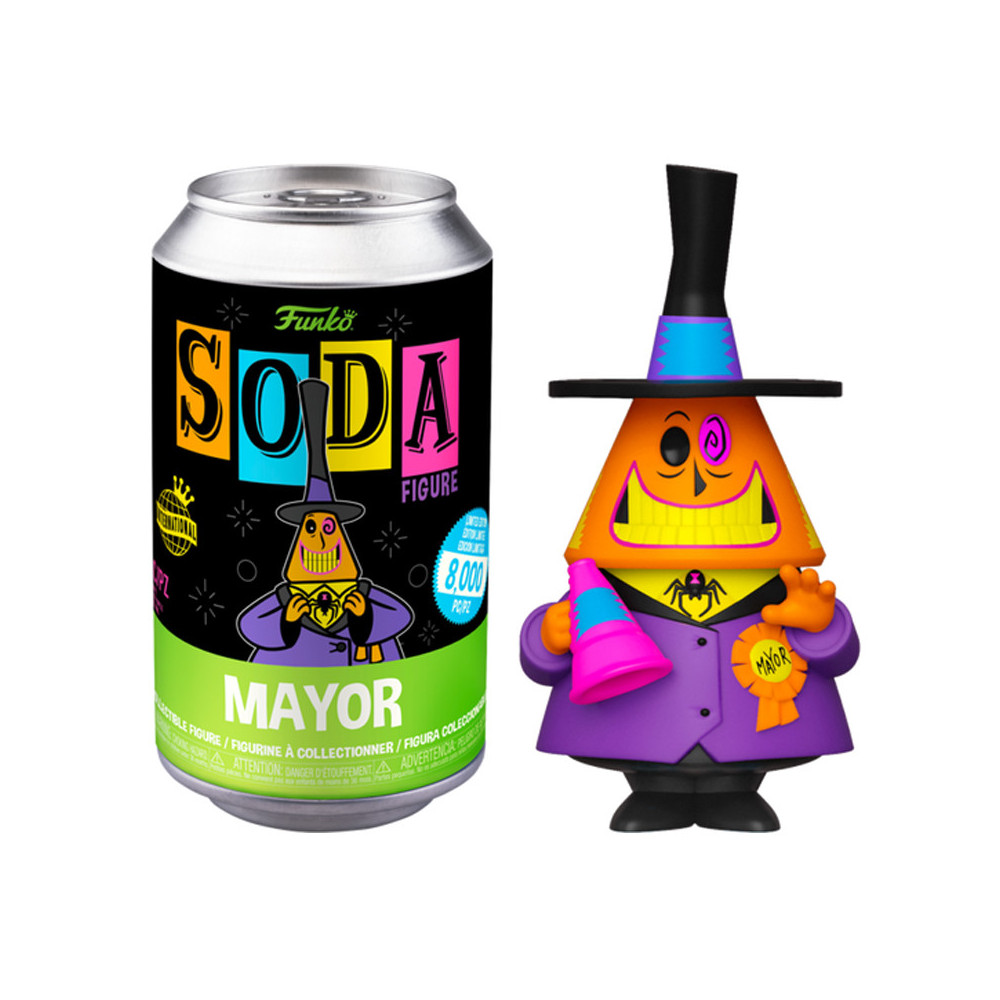 FUNKO POP VINYL SODA MAYOR (BLACKLIGHT) (63975)