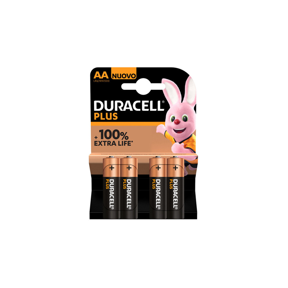BLISTER 4 STILO DURACELL PLUS LR6MN1500
