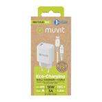 Caricabatterie da Parete Muvit Bianco 12 W - immagine 4
