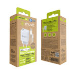 Caricabatterie da Parete Muvit Bianco 12 W - immagine 7
