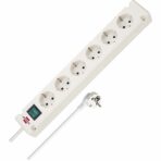 Ciabatta Multipresa Brennenstuhl 1150650326 Bianco 3600 W (3 m)