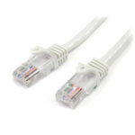 Cavo di Rete Rigido UTP Categoria 6 Startech 45PAT1MWH 1 m Bianco