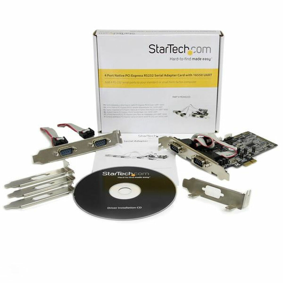 451680344.jpg Scheda PCI Startech PEX4S553 4 Porte - immagine 1