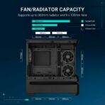 Case computer desktop ATX Asus 90DC00P0-B19000 Nero - immagine 5