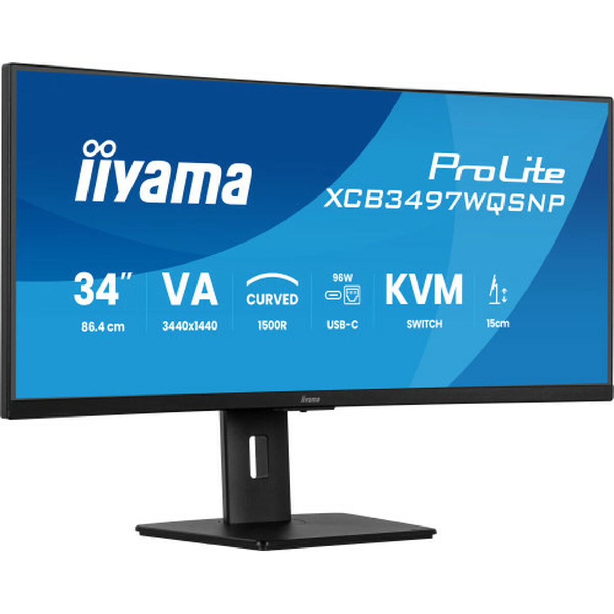 4948570125142_M0327131_P00.jpg Monitor Iiyama XCB3497WQSNP-B1 UltraWide Quad HD 34" - immagine 1