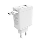 Caricabatterie da Parete Muvit WCEU63-30-AC2 Bianco 30 W