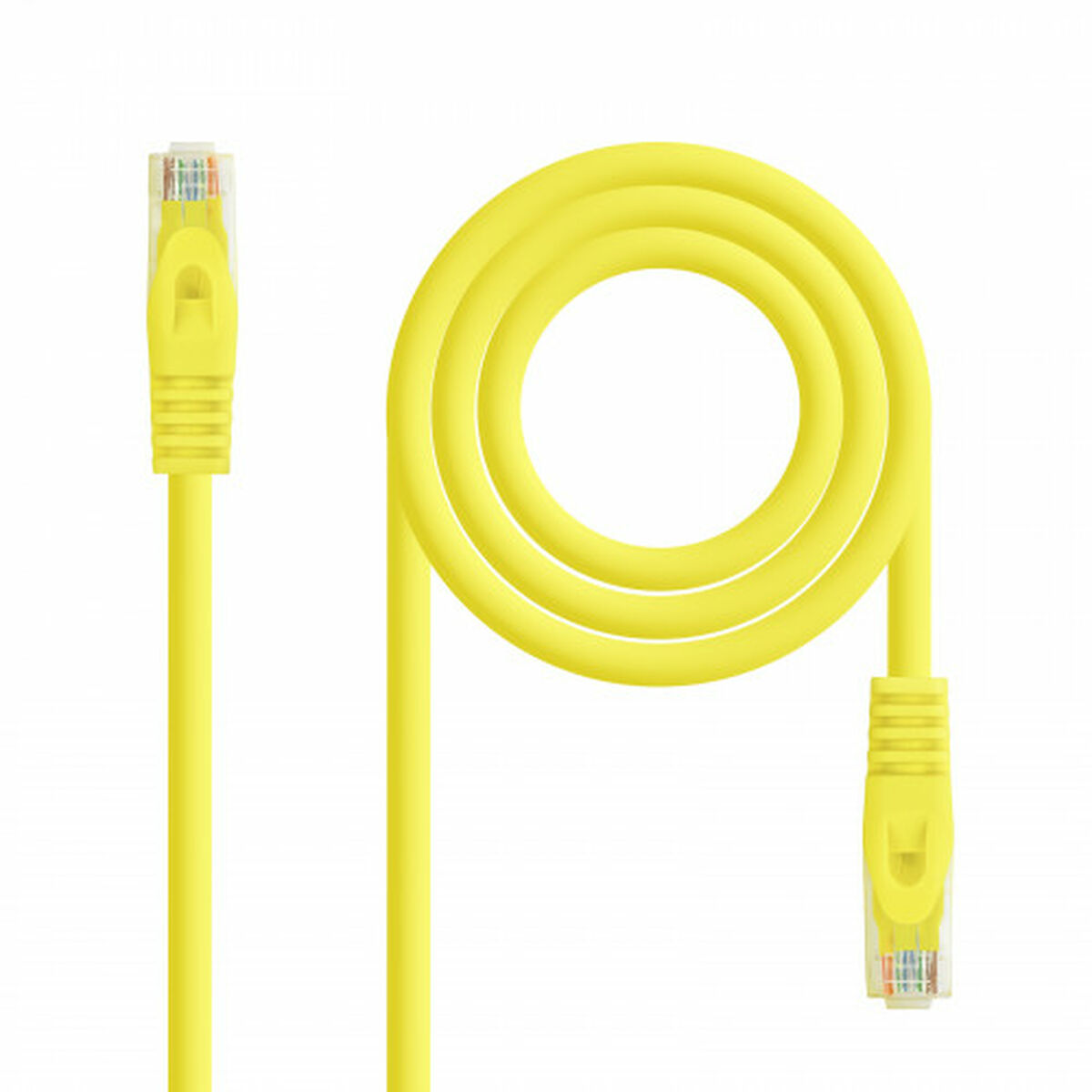 8433281009059_M0325280_P00.jpg Cavo di Alimentazione NANOCABLE 10.20.1802-Y 2 m Giallo - immagine 1