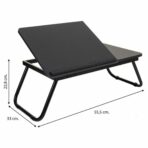 Scrivania Pieghevole Alexandra House Living Nero 35 x 20 x 61 cm - immagine 6