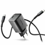 Caricabatterie da Parete NGS GAN ULTRARAP 65W Nero 1,5 m