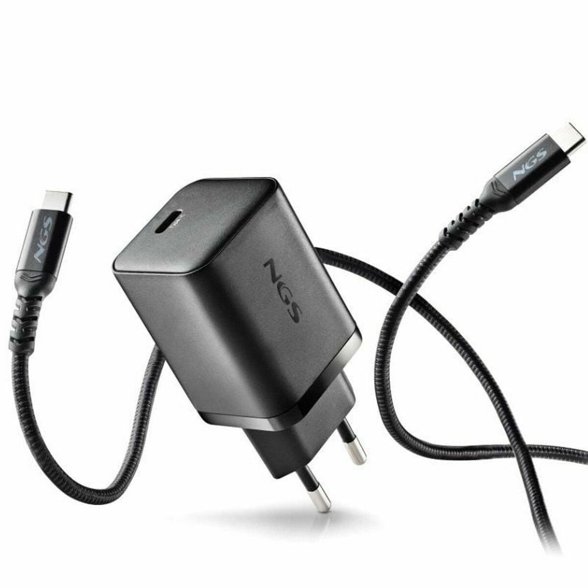 8435430626841_S9919295_P00.jpg Caricabatterie da Parete NGS GAN ULTRARAP 65W Nero 1,5 m - immagine 1
