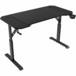 Scrivania Gaming Mars Gaming ERGO Nero Rosa 120 x 60 cm