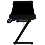 Scrivania Gaming Mars Gaming ESCRITORIO ERGO RGB Nero 120 x 60 cm - immagine 4
