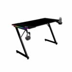 Scrivania Gaming Mars Gaming ESCRITORIO ERGO RGB Nero 120 x 60 cm - immagine 6