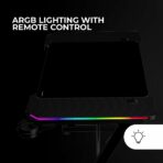 Scrivania Gaming Mars Gaming ESCRITORIO ERGO RGB Nero 120 x 60 cm - immagine 7