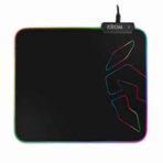 Tappetino Gaming con Illuminazione LED Krom Knout RGB Nero