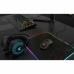 Tappetino Gaming con Illuminazione LED Krom Knout RGB Nero - immagine 6