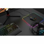 Tappetino Gaming con Illuminazione LED Krom Knout RGB Nero - immagine 7